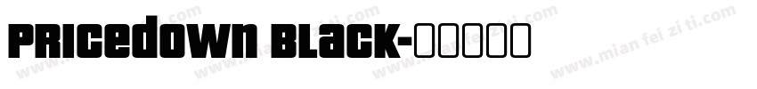 Pricedown Black字体转换